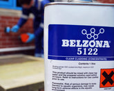 Application of Belzona 5122 on concrete surface for waterproofing